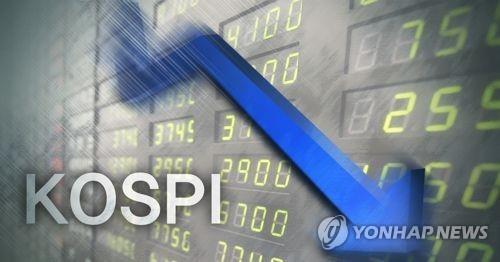 韓国総合株価指数が大幅続落　１．８２％安＝年初来安値