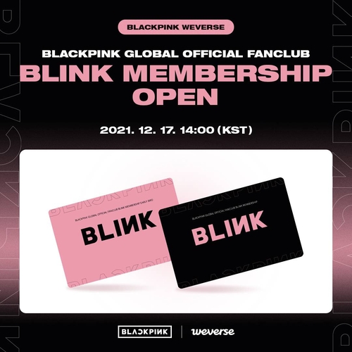 ＢＬＡＣＫＰＩＮＫの公式ファンクラブ加入がいつでも可能になる（ＹＧエンターテインメント提供）＝（聯合ニュース）≪転載・転用禁止≫