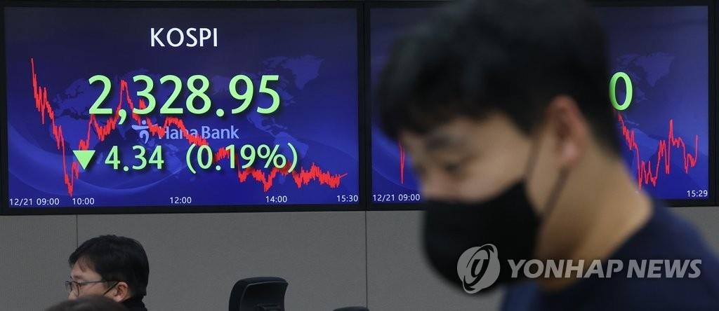 韓国総合株価指数が小幅続落　０．１９％安