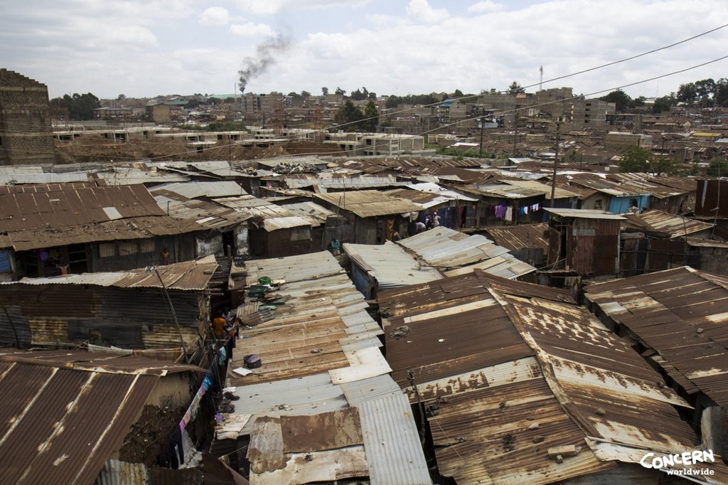 케냐 수도 나이로비 빈민촌 중 하나인 코로고초.[컨선월드와이드 제공]
