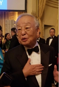 '밴 플리트 상' 수상한 손경식 CJ그룹 회장