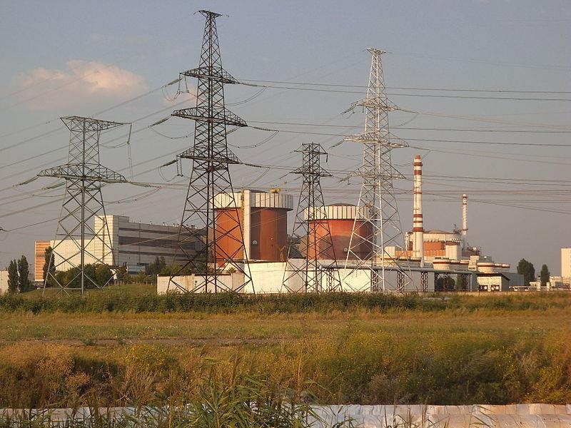 유즈노우크라인스크 원전 모습. [위키피디아 자료사진]