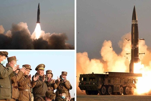 북한 "어제 신형전술유도탄 2기 시험발사"…김정은 불참(종합)