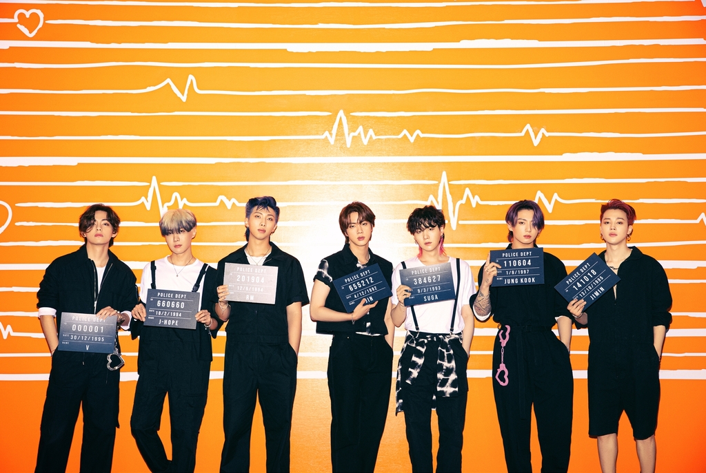 방탄소년단 '버터' 싱글 CD 콘셉트 사진