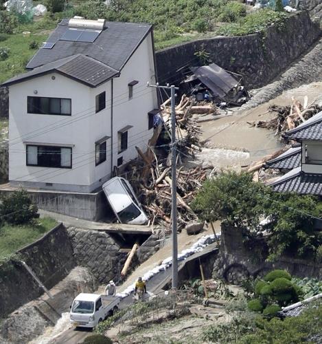 일본 폭우 재해지서 '외국인이 빈집털이' 또 혐오 루머