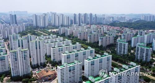 안산시 상록구 일대 아파트 모습 [연합뉴스 자료사진]
