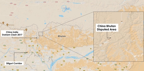 중국-부탄 간 국경분쟁지