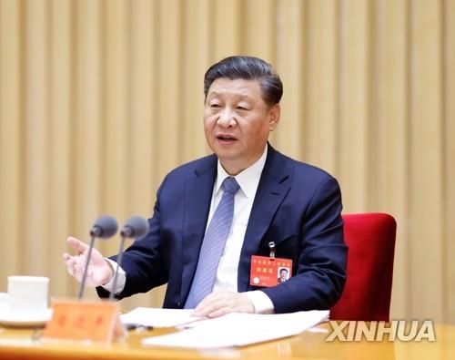 작년 12월 중앙경제공작회의에서 발언하는 시진핑 주석
