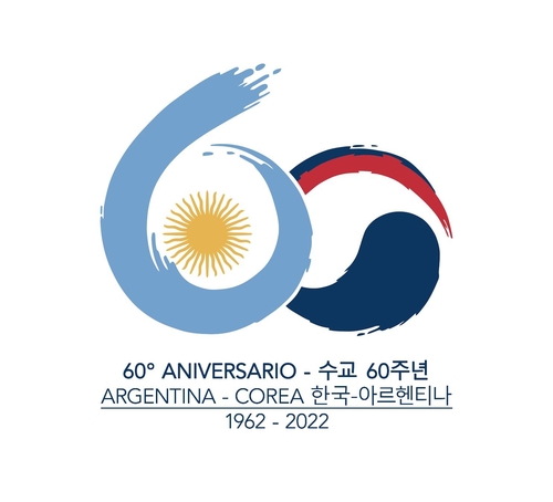 한국·아르헨티나 수교 60주년 기념 로고