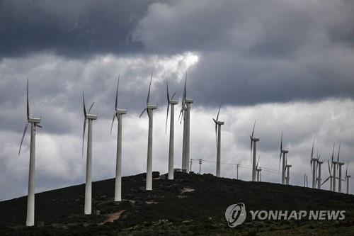 그리스 풍력발전 단지 [AFP=연합뉴스 자료사진]