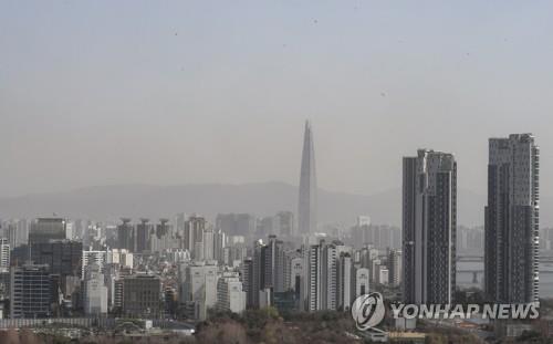 서울시내 초고층 아파트 모습 [연합뉴스 자료사진]