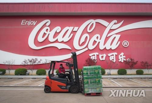 중국 우한의 코카콜라 공장