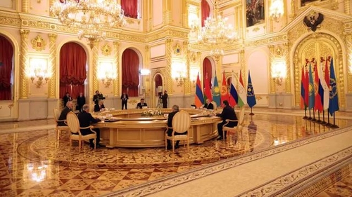 모스크바 CSTO 정상회의 모습 