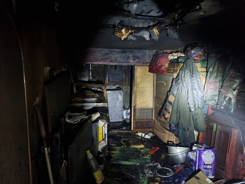 경주서 단독주택 화재…80대 1명 숨져