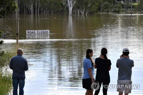 호주 동부 또 폭우…시드니 남서부 지역 주민 대피령
