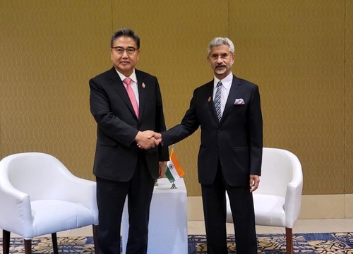 박진 외교부 장관, 자이샨카르 인도 외교장관과 회담