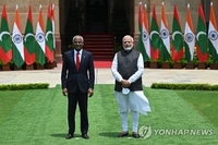 인도, 몰디브 끌어안기 박차…중국 영향력 지속 견제