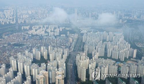 서울 송파구와 강남 일대의 아파트 모습들 [연합뉴스 자료사진]
