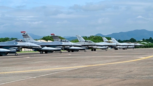 한미 공군, 대대급 '쌍매훈련' 시행…美 F-16 등 참여