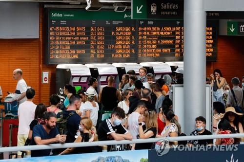 스페인 기차역 모습(2022.8.8, 기사와 직접 관련 없음)