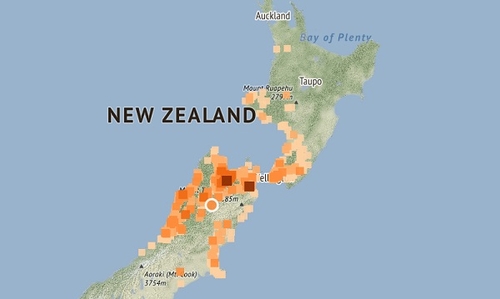 뉴질랜드서 규모 5.3 지진…진동 감지 신고 3천700여 건
