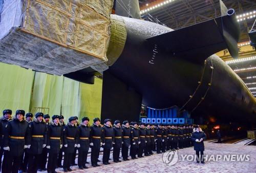 러시아 신형 핵잠수함 '게네랄리시무스 수보로프'