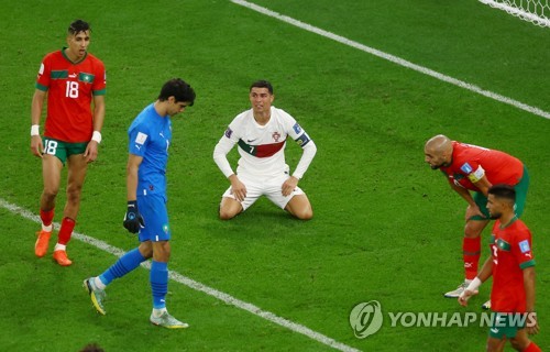 [연합뉴스=로이터] [월드컵 전적] 모로코 1-0 포르투갈