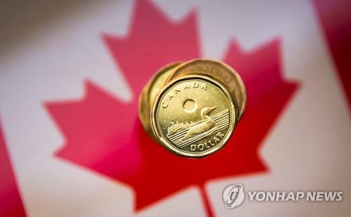 1 캐나다달러 동전 [로이터=연합뉴스]