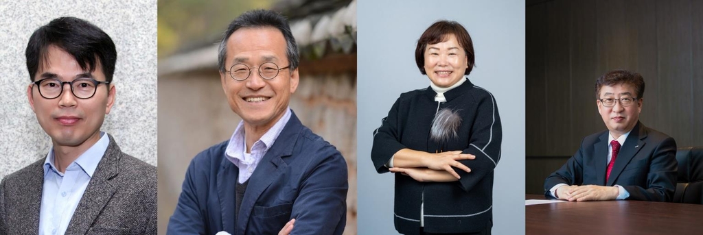 2023 포스코청암상 수상자에 박제근·최재천·서정화·박한오(왼쪽부터) 