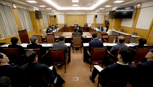 대전시의회 산업건설위원회 회의 모습
