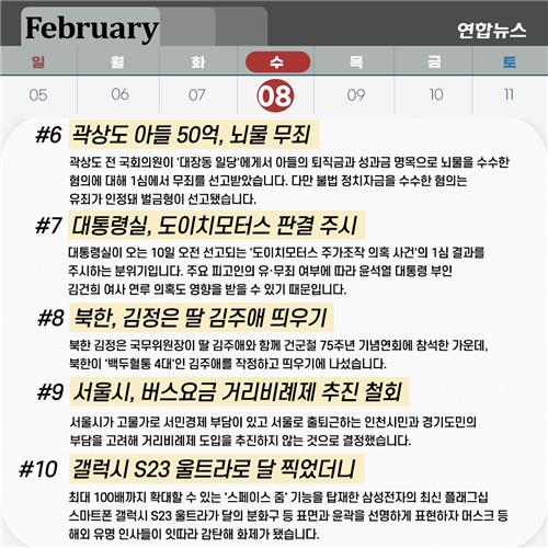 [저녁잇슈] 2023년 2월 8일 수요일 - 3