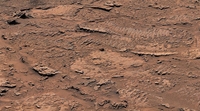 화성 로버 '큐리오시티' 고대 호수 입증 물결 구조 암석층 발견