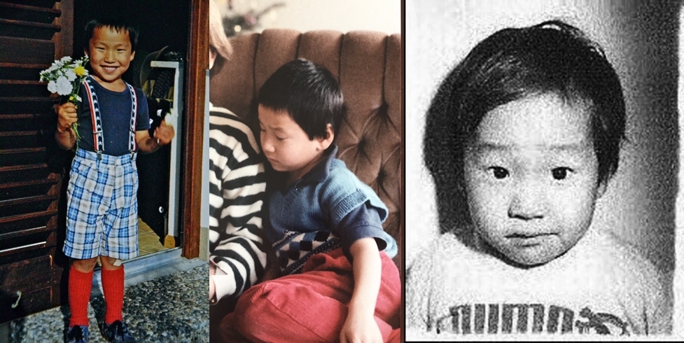독일 입양 한인 벤저민 준(한국명 정명준) 씨의 어릴 적 모습
