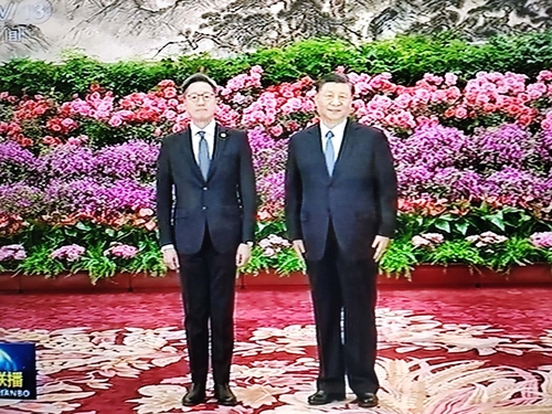 정재호 주중대사, 시진핑에게 한국기업에 대한 관심·지원 당부