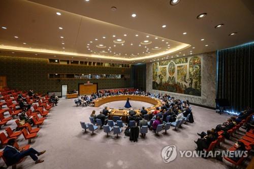 북한 ICBM 발사와 관련해 열렸던 지난 3월 유엔 안보리 회의