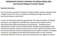 美 '2022 종교자유 보고서' 발표…