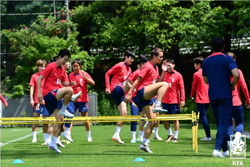 여자 축구 대표팀, 월드컵 대비 최종 소집 훈련