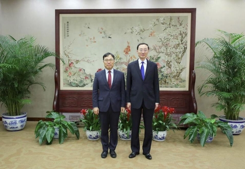 외교차관보, 中외교부 고위당국자 연쇄면담…"적시 소통 추진"
