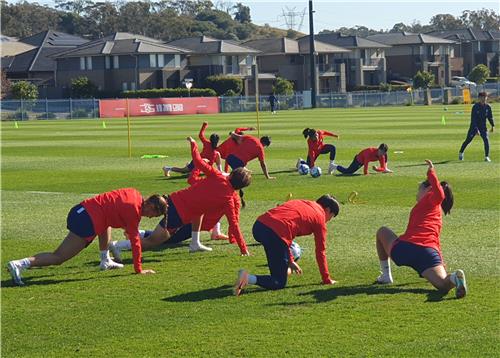 2023 FIFA 여자월드컵에 참가하는 한국 여자축구대표팀