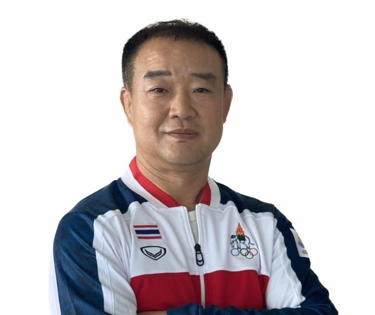 Kim Young-il, head coach of the Thai wrestling team