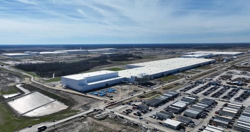 Instalação de produção de veículos elétricos em Blue Oval, Tennessee