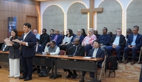 WCC 총무 등 "한반도 평화 위해 기도…북미외교 정상화해야"