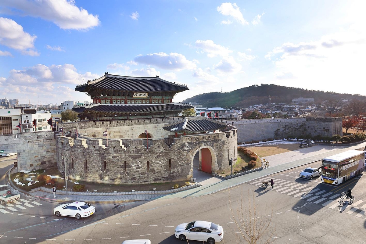 수원화성 전경