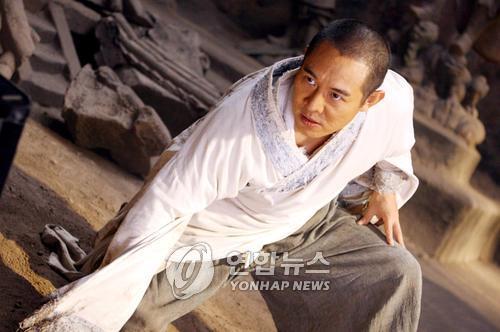 2008년 개봉작 '포비든 킹덤' 속 이연걸