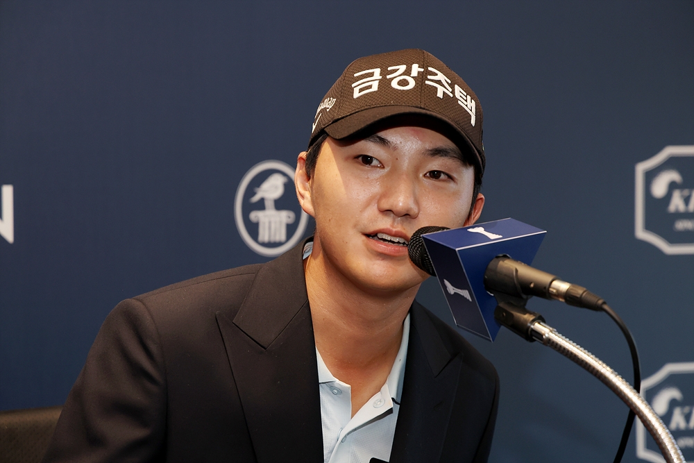 우승 인터뷰 옥태훈