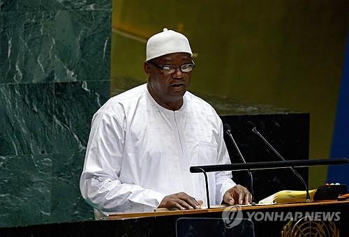 감비아 대통령 '연임 제한' 개헌안 부결