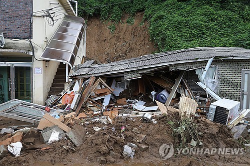 가평군, 마을회관 등에 이재민 임시 대피소 마련