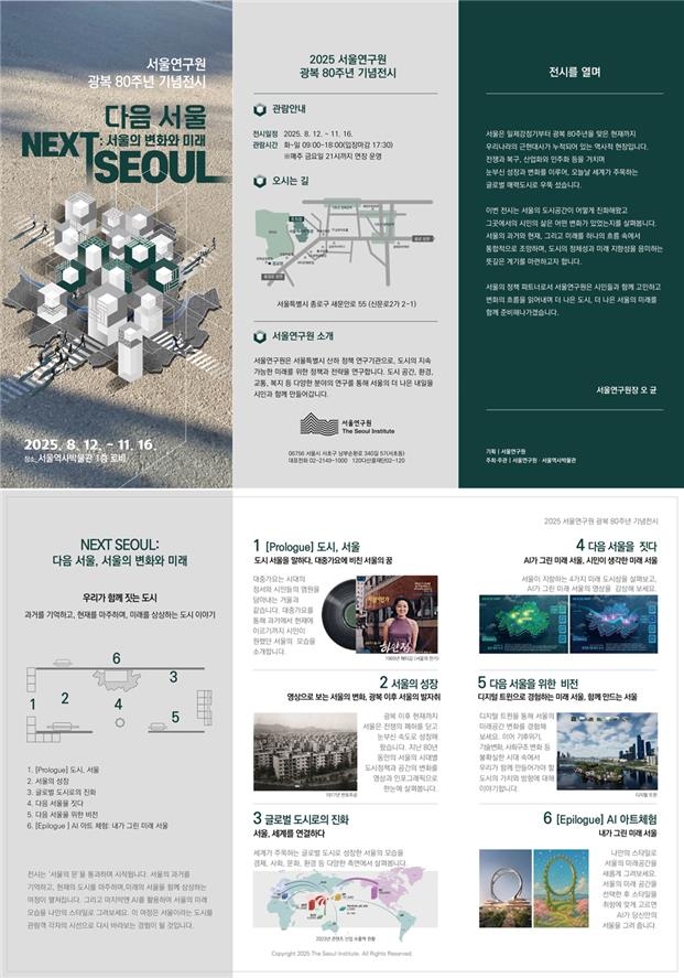 서울연구원, 광복 80주년 기념 