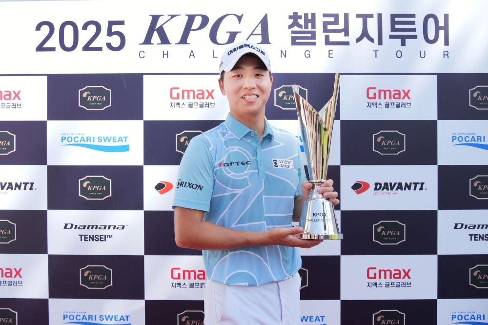 최찬, KPGA 챌린지투어 16회 대회 우승…시즌 2승째