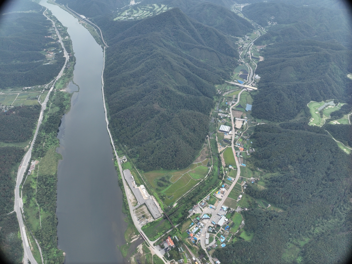 춘천연합마라톤 코스 전경